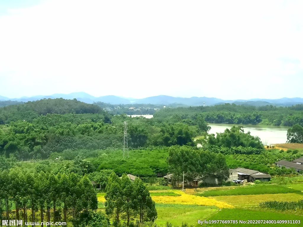 展现农村美景